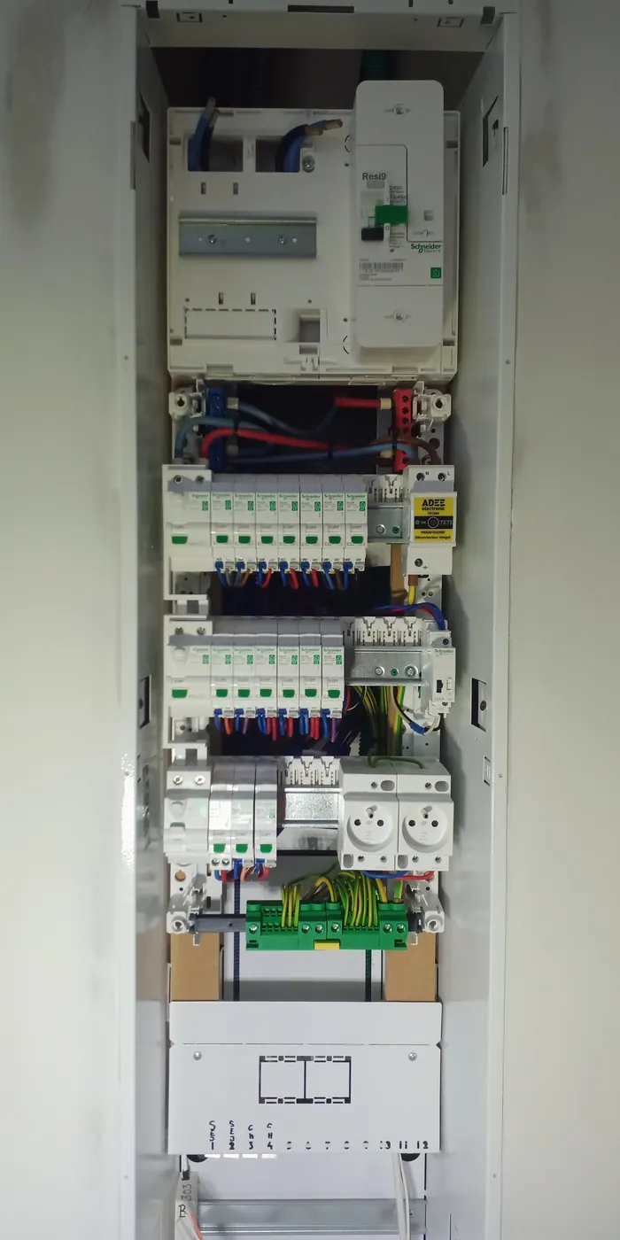 Tableau électrique d'un logement